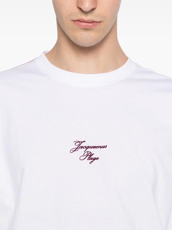 26SS 자크뮈스 반팔 티셔츠 TSU00320AJ00285 1NG WHITE - JACQUEMUS