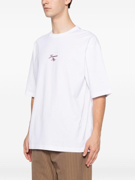 26SS 자크뮈스 반팔 티셔츠 TSU00320AJ00285 1NG WHITE - JACQUEMUS