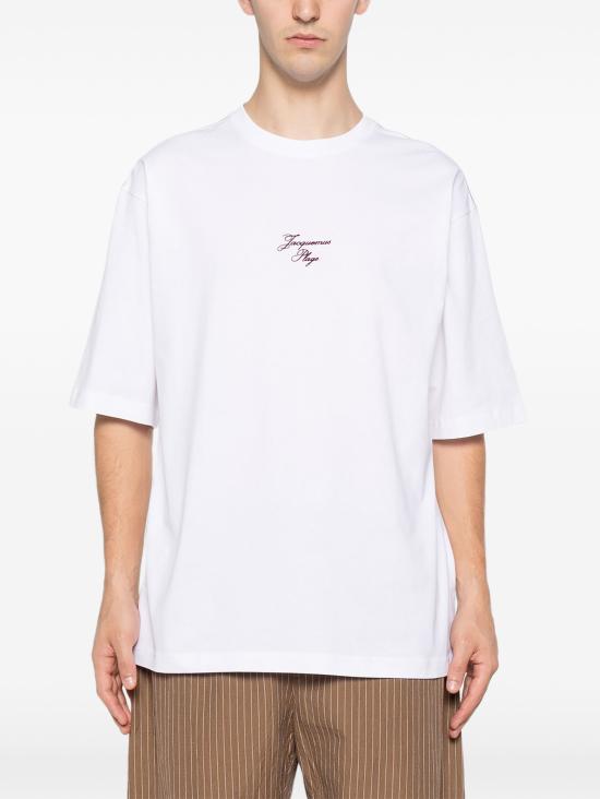 26SS 자크뮈스 반팔 티셔츠 TSU00320AJ00285 1NG WHITE - JACQUEMUS