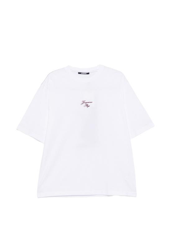 26SS 자크뮈스 반팔 티셔츠 TSU00320AJ00285 1NG WHITE