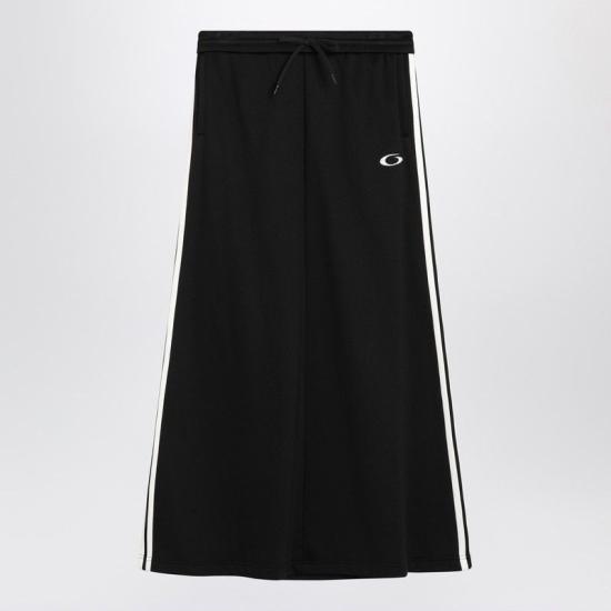 25FW 발렌시아가 롱 스커트 838767 TMV151000 BLACK