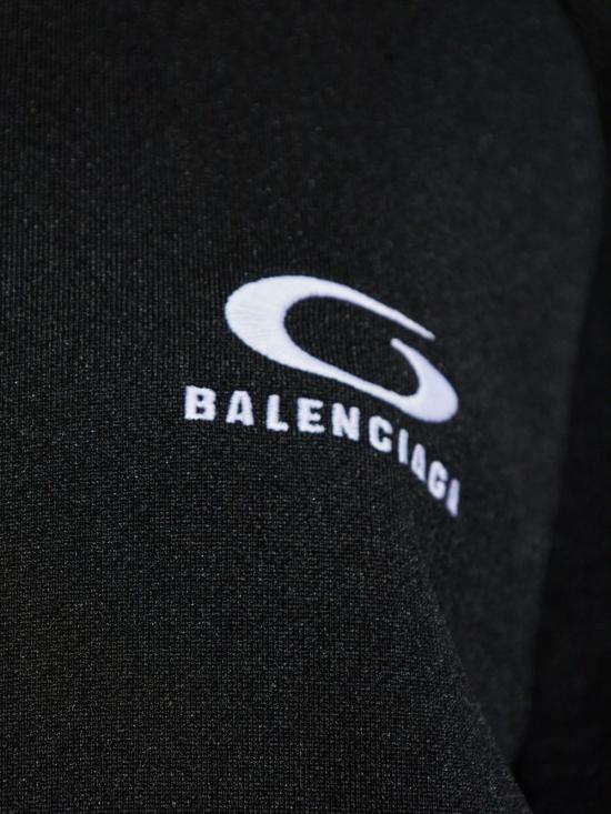 25FW 발렌시아가 트랙수트 컷아웃 드레스 838779 TMV151000 BLACK - BALENCIAGA