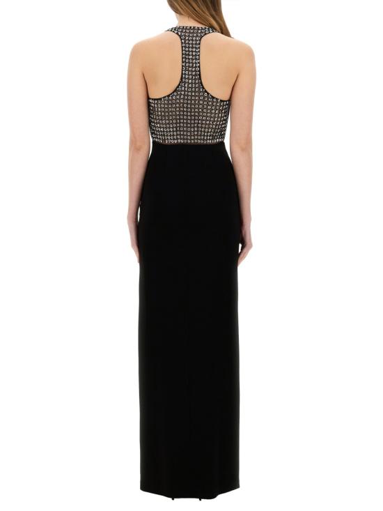 25SS 막스마라 롱 원피스 2511221104600 301004 BLACK - MAX MARA