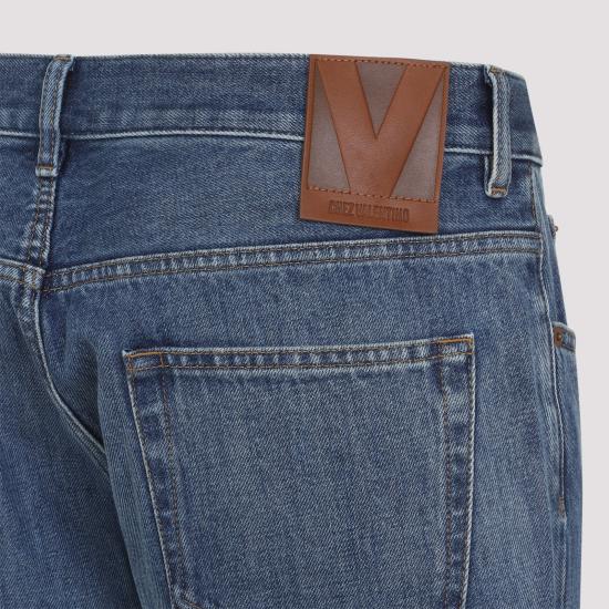 26SS 발렌티노 가라바니 스트레이트 팬츠 8V3DE05EB6M 558 DENIM - VALENTINO GARAVANI