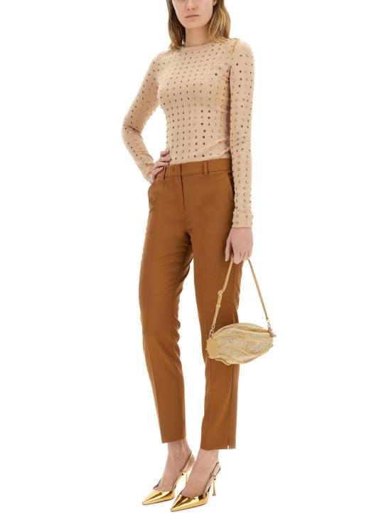  막스마라 스트레이트 팬츠 71360496650 232007 BROWN - MAX MARA