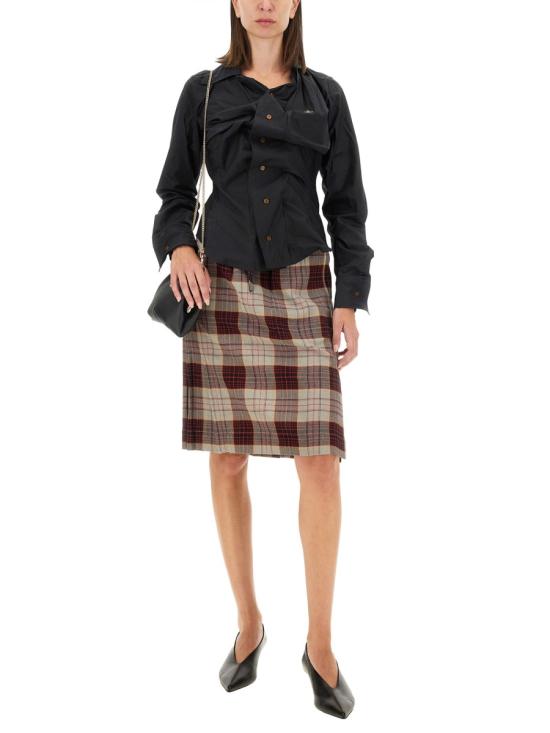 26SS 비비안웨스트우드 드렁큰 셔츠 1501000C W009QN401 BLACK - VIVIENNE WESTWOOD