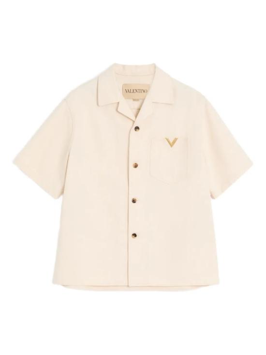 26SS 발렌티노 가라바니 긴팔 셔츠 8V3DBA10B9W A03 IVORY