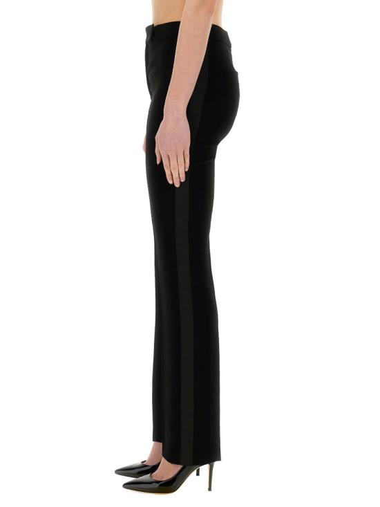 25SS 막스마라 스트레이트 팬츠 2511131024600 301004 BLACK - MAX MARA