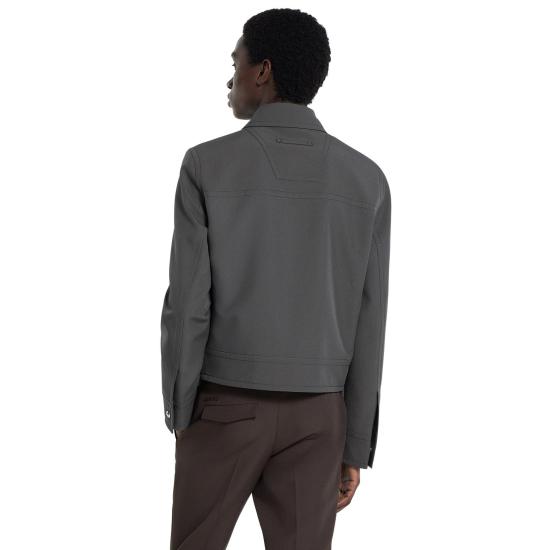 25FW 구찌 테크니컬 파나마 자켓 841315 ZAFKB1088 GREY - GUCCI