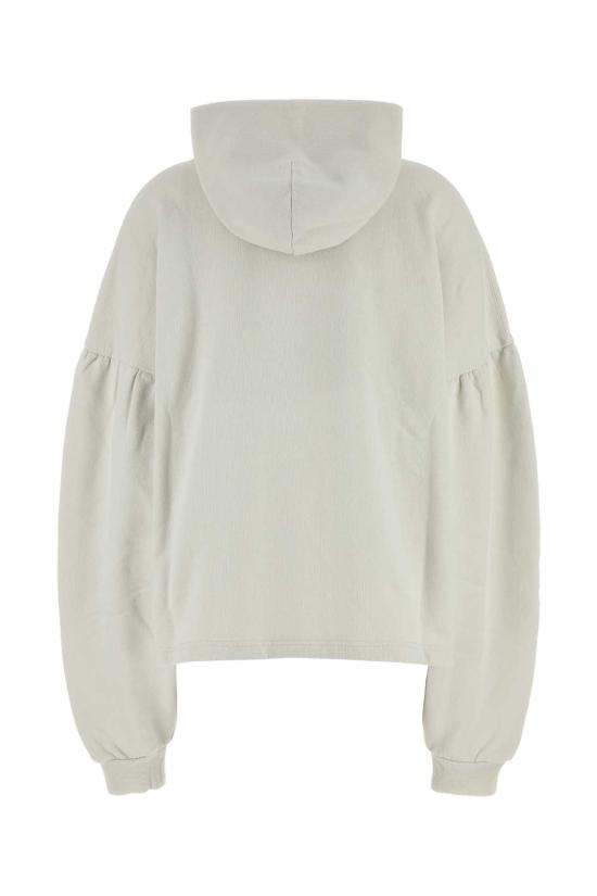 25FW 발렌시아가 로고 후드 티셔츠 818433 TSVO39012 WHITE - BALENCIAGA