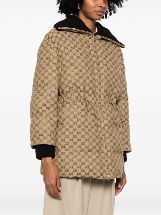 25FW 구찌 캔버스 봄버 자켓 835412 ZAF4S2580 BEIGE - GUCCI