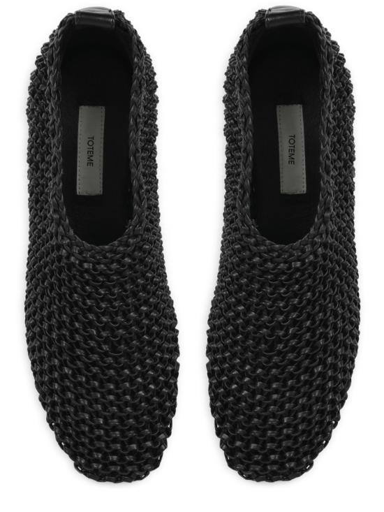  토템 플랫 슈즈 252WAS2358LE0134 BLACK001 - TOTEME
