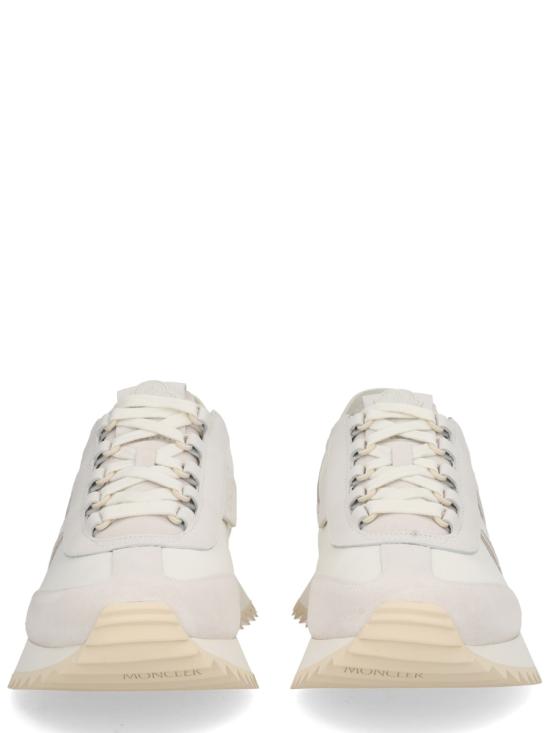 25FW 몽클레어 페이시 스웨이드 앤 누벅 트레이너 4M00210 M728004A WHITE - MONCLER