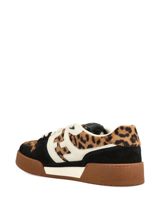 25FW 펜디 매치 소프트레더 스웨이드 로우탑 플랫폼 8E8625 AY9GF1TO3 ANIMALIER - FENDI