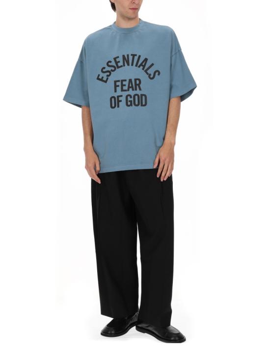 26SS 피어오브갓 반팔 티셔츠 125SP262003F FADEDCOSTAL AZURE - FEAR OF GOD