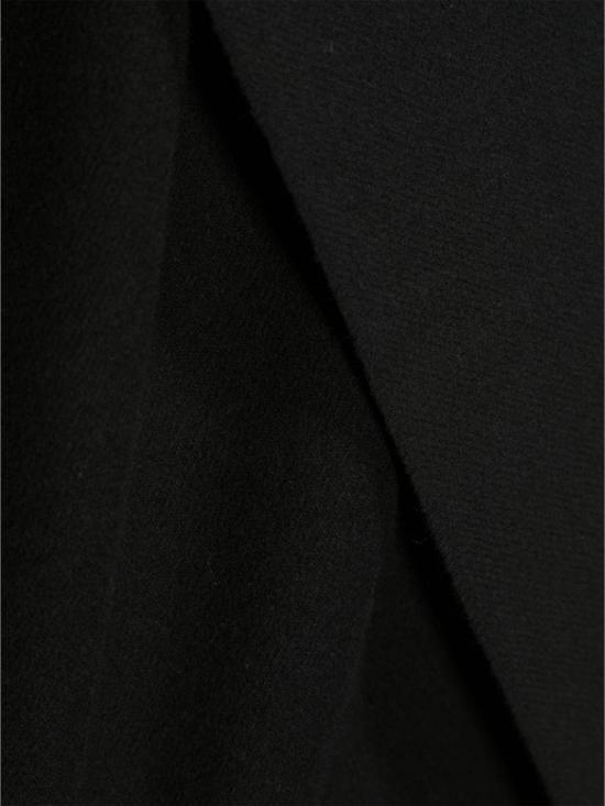 25FW 생로랑 캐시미어 자카드 로고 스카프 748959 3Y2011060 BLACK - SAINT LAURENT