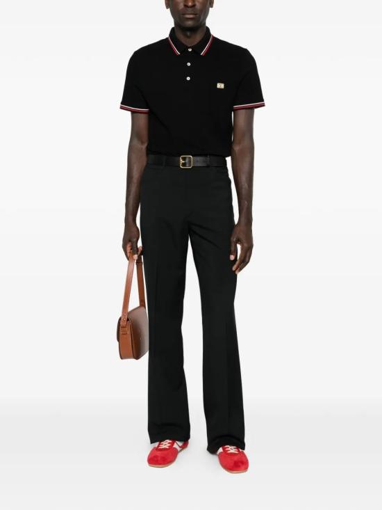 26SS 발렌티노 가라바니 폴로 티셔츠 8V3MH01KAQJ 0NO BLACK - VALENTINO GARAVANI