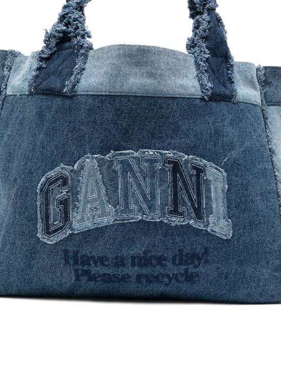 26SS 가니 토트백 B2110090 567 BLUE - GANNI