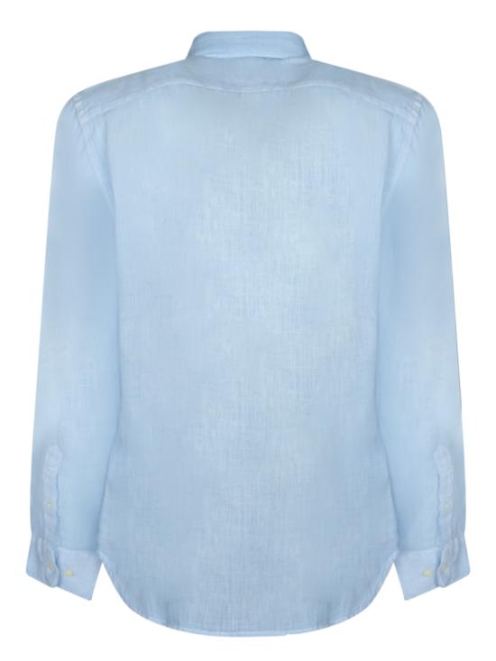 26SS 120 리노 셔츠 33ALIM1311 0000115 S00024 Blue - 120 LINO