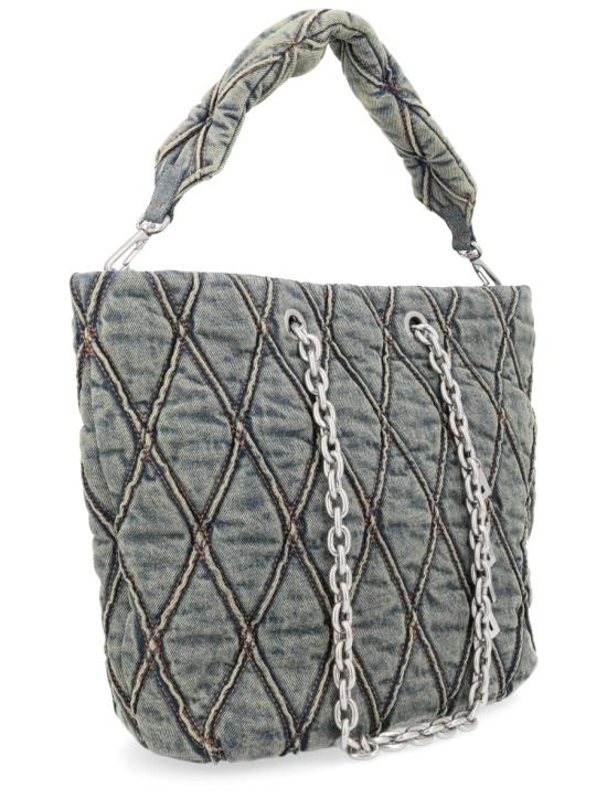 26SS 디젤 참-D-토트백 퀼티드 데님 X10467 P5570HA001 MULTICOLOUR - DIESEL