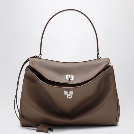 25FW 발렌시아가 로데오 미디움 핸드백 789772 2AA4U2909 BEIGE