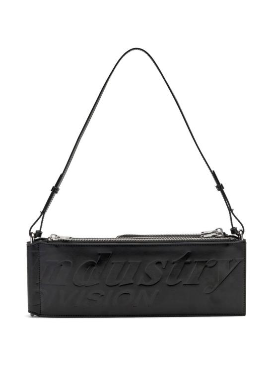 26SS 디젤 플래그-D 모듈러 로고 엠보스드 숄더백 X10713 P8822T8013 BLACK - DIESEL