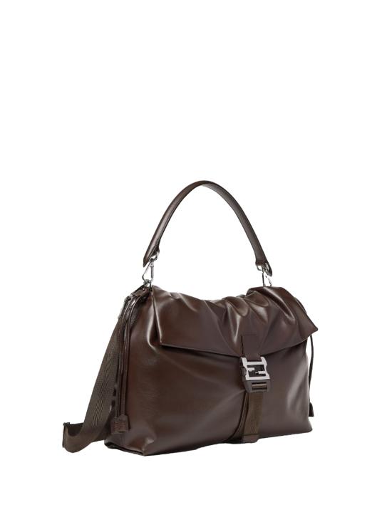 25FW 펜디 플럭스 맥시 메신저 7VA665 AV8BF0H3A BROWN - FENDI