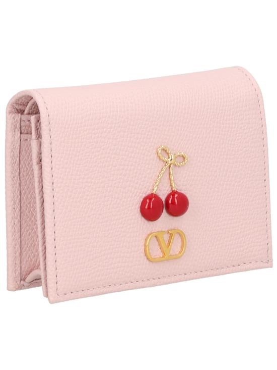 26SS 발렌티노 가라바니 가죽소품 8W2P0AY0WGX 16Q PINK - VALENTINO GARAVANI