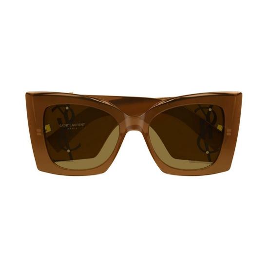  생로랑 선글라스 SLM119BLAZECRYSTAL 002 Brown - SAINT LAURENT