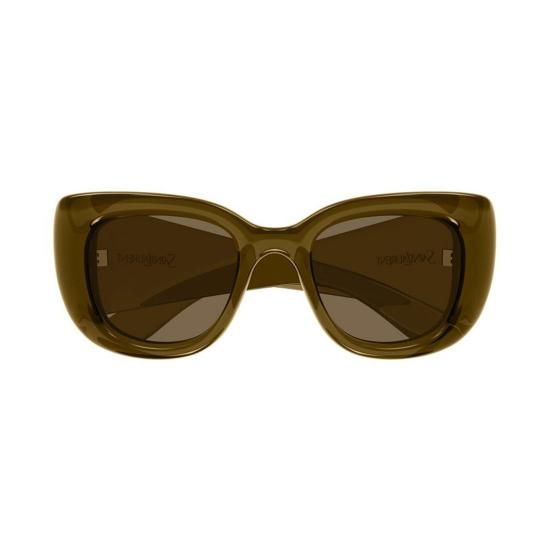  생로랑 선글라스 SL903HOWL 004 Brown - SAINT LAURENT