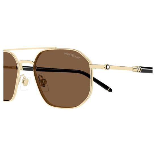  몽블랑 선글라스 MB0481S 002 Gold - MONTBLANC