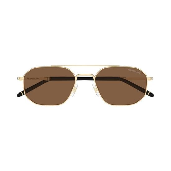  몽블랑 선글라스 MB0481S 002 Gold - MONTBLANC