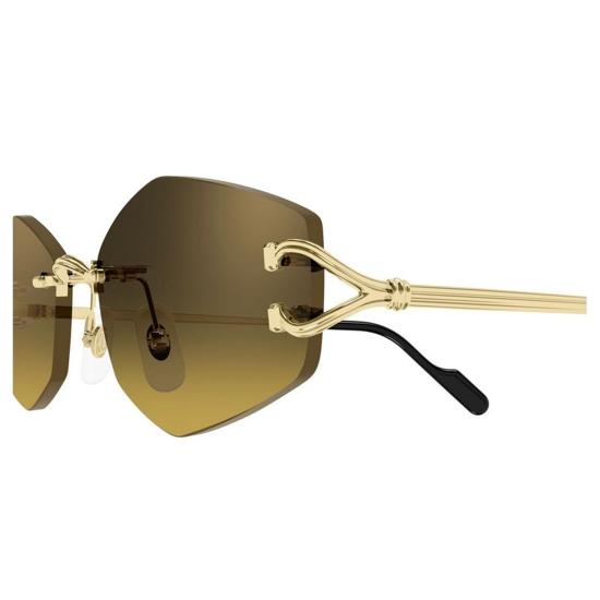  까르띠에 선글라스 CT0620S 003 Gold - CARTIER