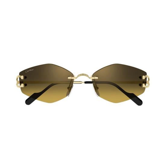  까르띠에 선글라스 CT0620S 003 Gold - CARTIER
