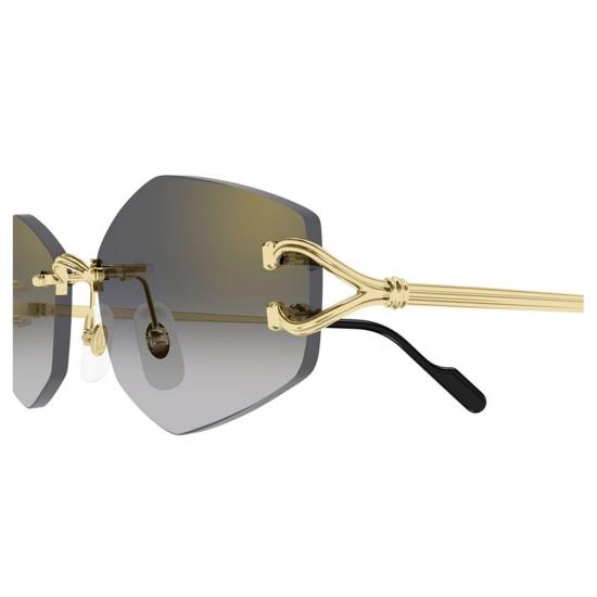  까르띠에 선글라스 CT0620S 001 Gold - CARTIER