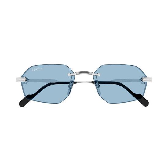  까르띠에 선글라스 CT0616S 005 Silver - CARTIER