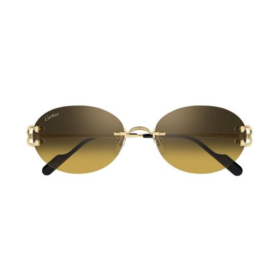  까르띠에 선글라스 CT0551S 009 Gold - CARTIER