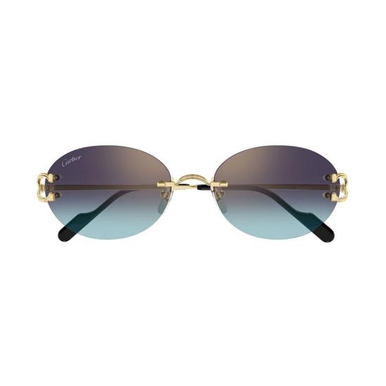  까르띠에 선글라스 CT0551S 008 Gold - CARTIER
