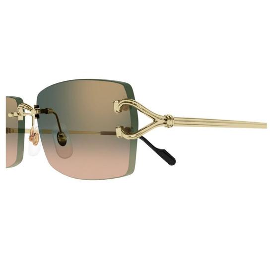  까르띠에 선글라스 CT0550S 009 Gold - CARTIER