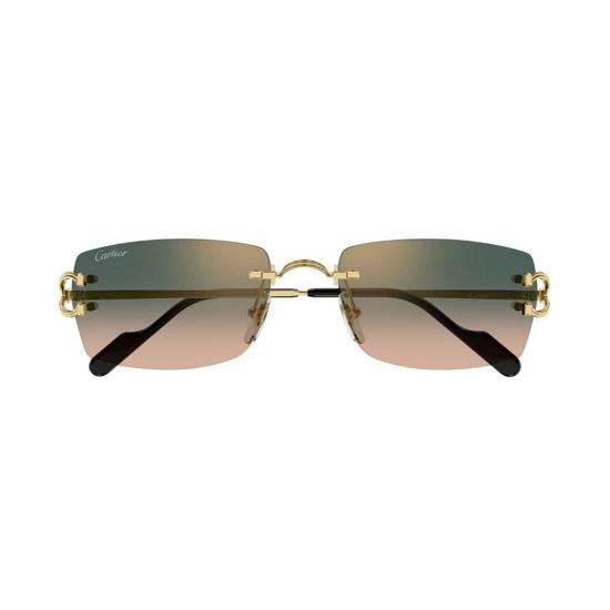  까르띠에 선글라스 CT0550S 009 Gold - CARTIER