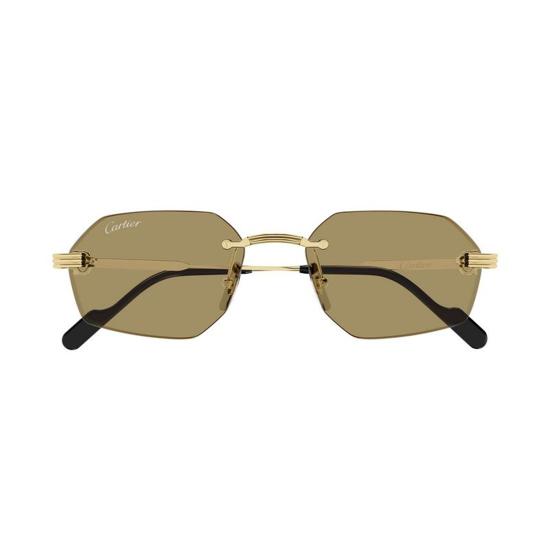  까르띠에 선글라스 CT0616S 002 Gold - CARTIER