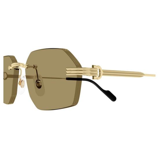  까르띠에 선글라스 CT0616S 002 Gold - CARTIER