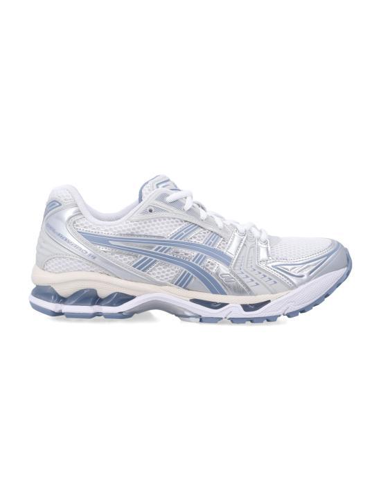 26SS 아식스 젤 카야노 14 스니커즈 1203A537 115 WHITENAVY