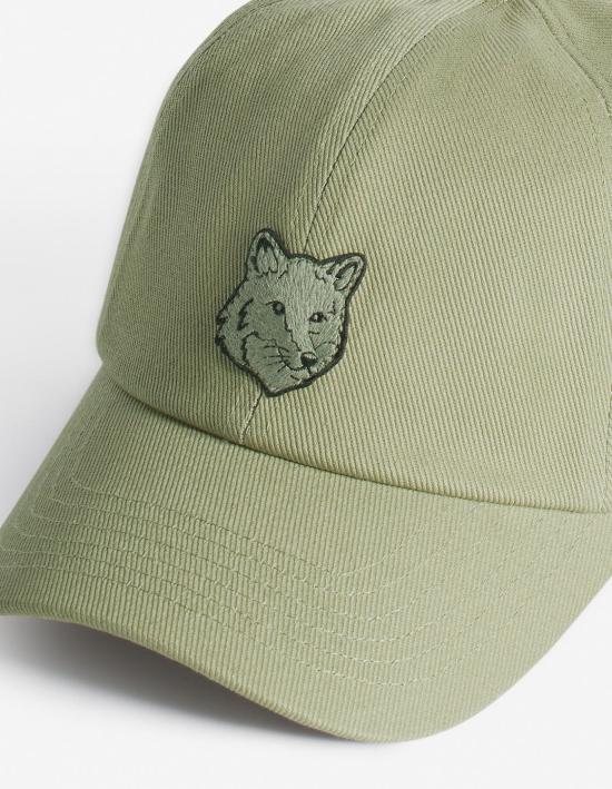 25FW 메종키츠네 볼드 폭스 헤드 6P 캡 MM06104WW0096 P131 LAURELGREN - MAISON KITSUNE