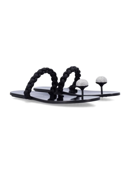 26SS 페드로 가르시아 샌들 PIPA02 004 BLACK SILVER - PEDRO GARCIA