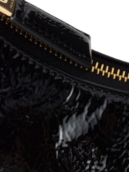 26SS 프라다 아르케 나플락 페이턴트 레더 숄더백 1BC1942DNT F0002 BLACK - PRADA