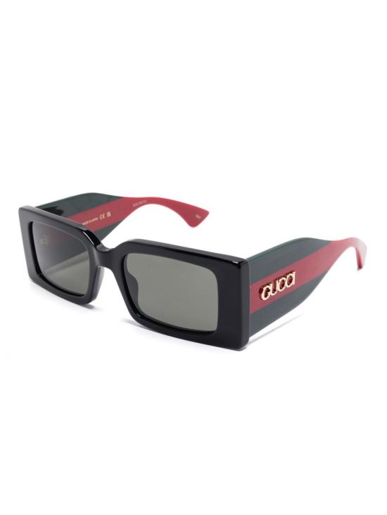 26SS 구찌 선글라스 819567J0740 1012 BLACK GREEN GREY - GUCCI