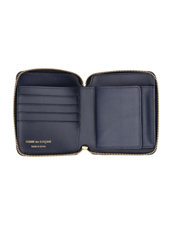 26SS 꼼데가르송 가죽소품 SA2100 4 NAVY - COMME DES GARCONS