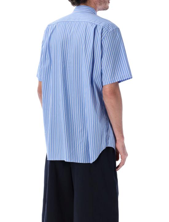 26SS 꼼데가르송 긴팔 셔츠 AXB022051 BLUE WHITE STRIPES - COMME DES GARCONS