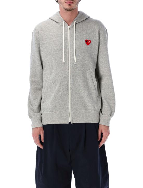 26SS 꼼데가르송 후드 티셔츠 AXT250051 GREY